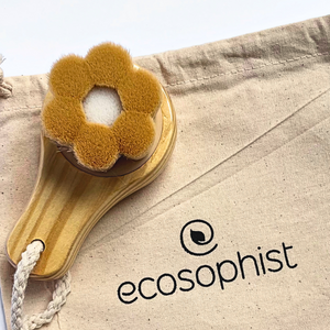 bamboo facial cleansing brush, eco-friendly face brush, biodegradable face brush, sustainable skincare, natural bristle face brush, zero waste skincare, bamboo beauty brush, organic skincare brush, plastic-free face brush, gentle exfoliator